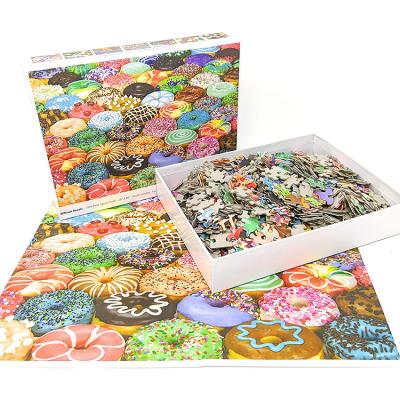 China 1000 Pieces Educational Toy Wholesale Thick Baby Toy Educational Game Production Jigsaw Puzzle for sale