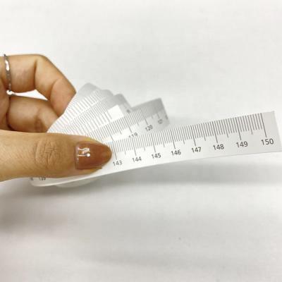 China Super Export Factory 60inch Eye Test Long 1.5m Meter For Medical Use With OEM Service Paper Measuring Tape for sale