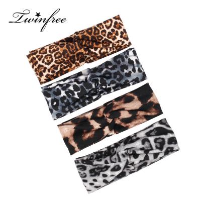 China Fashion Hairband Children's Hairband Children's Hairband Student Hairband Fashion Student Hairband For Children Gift New Leopard Print Hair Accessories for sale