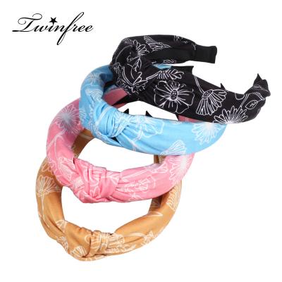 China 2021 New Women Girl's Hair Accessories Party Yoga Headband Party Yoga Headband For Girl Lotus Custom Flower Hair Hoop Women for sale