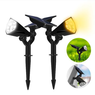 China Original Factory Price Garden Solar Powered Floodlight For Garden Radio Auto Fill Outdoor Yard Landscape Lighting for sale