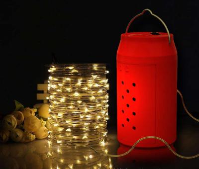 China New Year Holiday Decoration Good Prices Decorate Festival Use Seawater Cooper String Light for sale