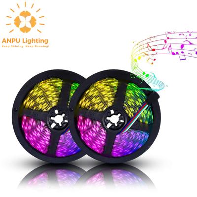 China LANDSCAPE Dropshipping RGB Flexible Led Strip Light Kit In Blister Package China Supplier Multicolor Strip for sale