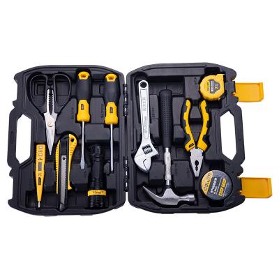 China 11 Piece Household Box Full Best Repair High Quality Carpentry Professional Mechanic Kit Hand Tool Set For Easy Carry Hi-Spec for sale