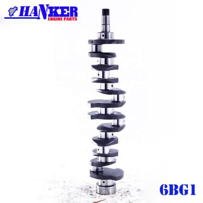 China Gabelstapler-Zusätze 1-12310-448-0 1-12310-470-0 6BG1 6BG1T für Isuzu Engine Crankshaft zu verkaufen