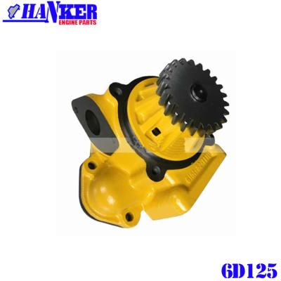 China Bomba de agua del motor diesel 6D125E del excavador PC400-6 6151-62-1101 6151-62-1102 para KOMATSU en venta