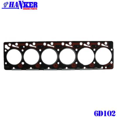 China Excavator Cylinder Head Gasket Set For Komatsu S6D102 6735-K1-1110 6735-11-1812 for sale