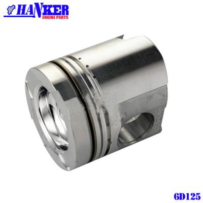 China Excavator Engine Piston Komatsu 6D125 Aluminum Alloy Piston 6150-31-2112 for sale