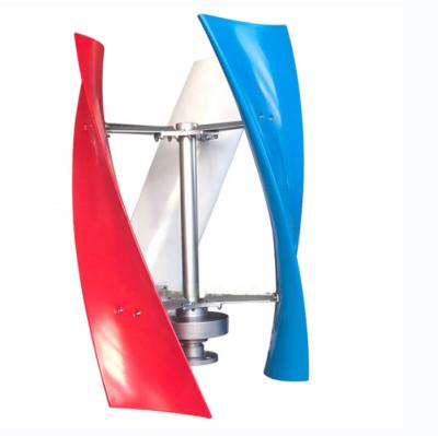 China Nylon fiber vertical wind turbine, 12V 24V 48V 1kw 500W 2000W 10kw 3kw 5kw vertical shaft wind turbine, vertical wind turbine for sale