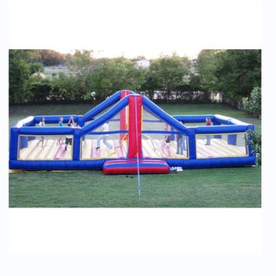 China TIANPU TP-B6050 outdoor sport game inflatable volleyball field, inflatable volleyball court for sale TP-B6050 for sale