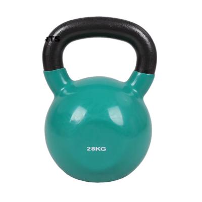 China Logo Color Vinyl Coated Kettlebell printed durable made in China for sale