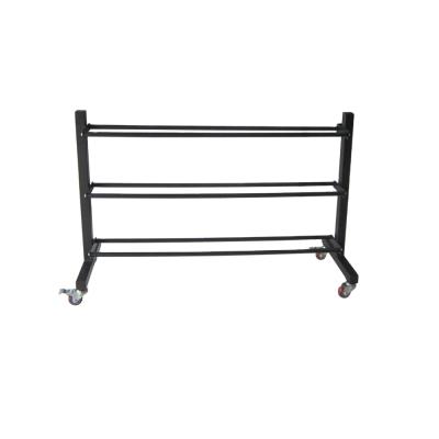 China Commercial Cross Fitness Gym 3 Layers Wall Mounted Ball Rack Rack for sale