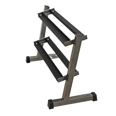 China Factory price custom 2 row dumbbell rack commercial gym equipment for sale for sale