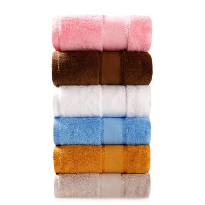 China China Supplier OEM Hotel Soft Comfortable 100% Cotton Baby Bath Towel Dyed Home for sale