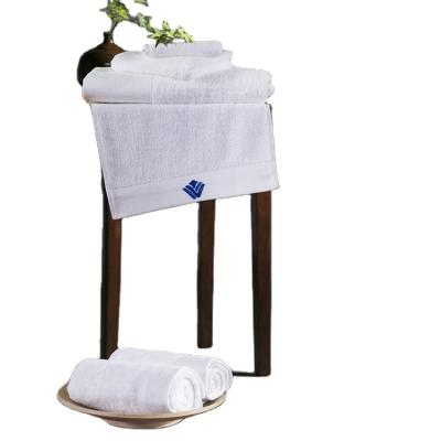 China Home New Product Accept Custom Multi-specification Platinum Satin Embroidered Towel for sale