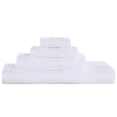 China Customization Cotton Face Towel Home Hot Selling Personalized White Dyed Towel for sale