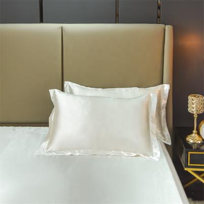 China Factory wholesale sales soft luminous satin pillowcase soft and comfortable imitation silk pillowcase fabric soft pillowcase for sale