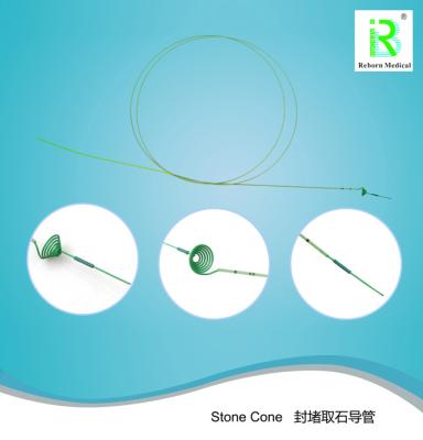 China Urología Nitinol de la bobina del cono de la recuperación de la piedra F3 que previene Retropulsion de piedras en venta