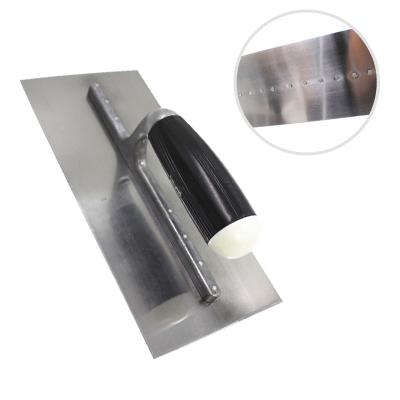 China Eastommy High Quality Carbon Steel Mirror Polished SQUARE Concrete Garden Trowel With Plastic Handle for sale