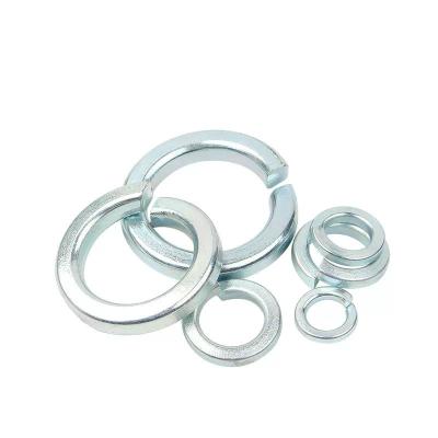 China Galvanized Lock Carbon Steel DIN127B Square End Spring Lock Washer for sale