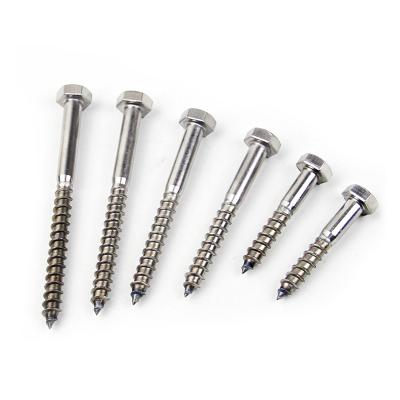 China HEX Xiucheng 304 / 316 Stainless Steel Wood Screws DIN571 for sale