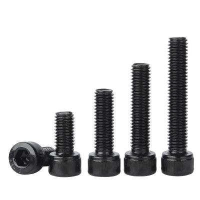 China Gr12.9 Carbon Steel DIN912 Black Oval Hexagon Socket Head Cap Screws for sale