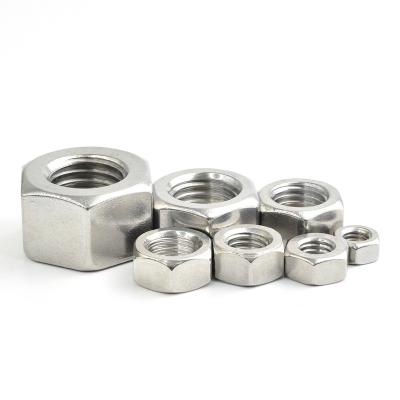 China 304/316 DIN934 M6/M8/M10/M12/M16 Heavy Industry Stainless Steel Hex Nuts for sale