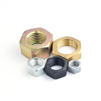 China Heavy Industry Carbon Steel Galvanized DIN934 Hex Nuts for sale