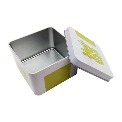 China Wholesale Recycled Materials Metal Box Packaging For Chocolate Boxes Candy Tin Square for sale