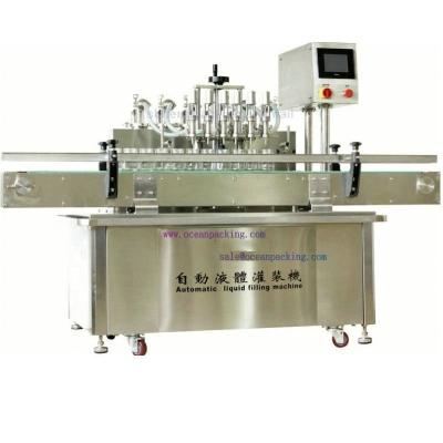 China High Speed ​​Automatic Food Beverage Filling Machine with 6heads for sale