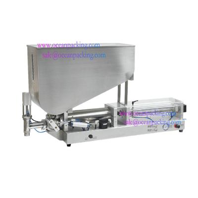 China High Speed ​​Beverage Lube Oil Filling Machine With 200-2000ml Hopper for sale