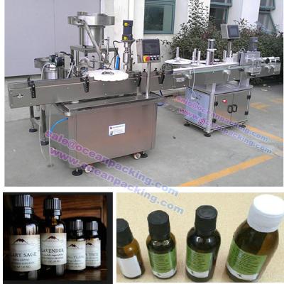 China CLOTHING Automatic Bottle Capping and Filling Labeling Machine for sale