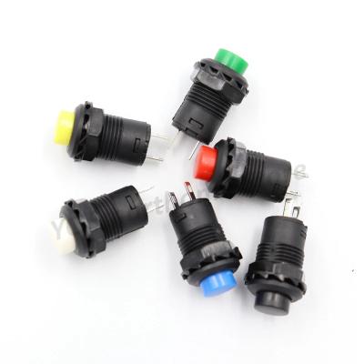 China Momentary Self-lock Push Button Switch DS228 DS428 12mm ON OFF Push Button Switch 3A 125VAC 1.5A 250VAC DS-228 DS-428 DS-228 for sale