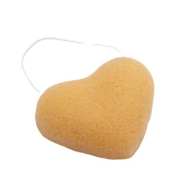 China Pure Natural Custom Label 100 Eco-Facial Cleansing Active Konjac Sponge Puff for sale