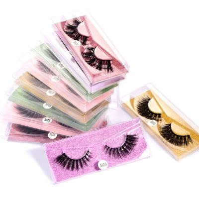 China Hot Sale 3DFalse Natural Eyelash Thick Curl Thick Eyelashes Various Styles Natural Three-dimensional Curling Eyelash for sale