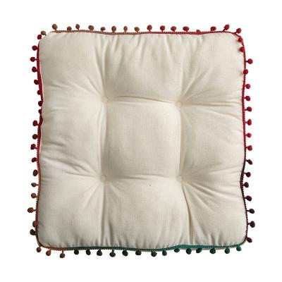 China American Style Anti-static Dining Chair Cushion Home Sofa Tassel Floor Cushion Home Stay Hotel Thickened Buttocks Cushion for sale