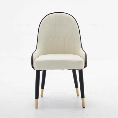 China High Quality Ergonomic Design Product Woiod Frame Chair Dining Chair Leg Modern Solid Wood Leather Banquet Wedding Dining Chair for sale