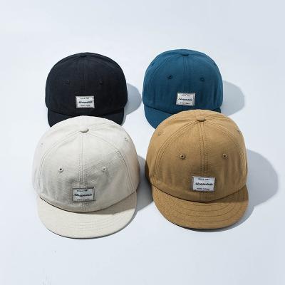 China COMMON Front Label Sewed Gorras Ready 2021 To Ship Cotton Summer OEM Customized Low MOQ Baseball Sport Hat for sale