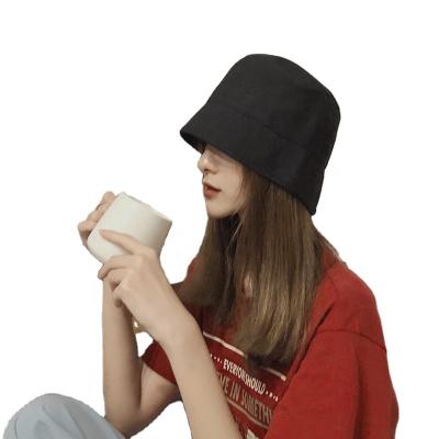 China 2021 New Breathable Comfort Solid Color Fashion Street Men And Women Japanese Red Cotton And Fisherman Bucket Hat Basin Canvas Hat for sale