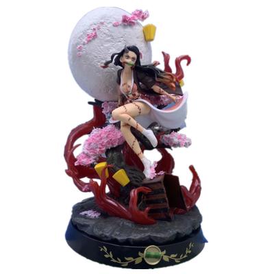 China Demonization Kamado Nezuko PVC Anime Demon Slayer GK 1/6 Kimetsu No Yaiba Action Number PVC Model Toys For Gifts for sale