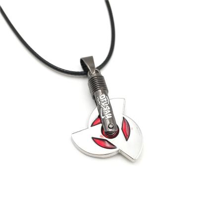 China Wholesale Metal Round Eye Pendant Necklace From Naruto Anime Necklace for sale