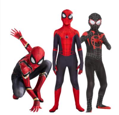 China Casual Away From Home Cosplay Costume Peter Parker Zentai Suit Bodysuit Jumpsuit Halloween Costume For Kids Carnival for sale