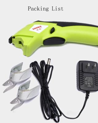 China Cutting Cloth Industry Semi Automatic Electric Clipper Cutter Leather Paper Shears With 2 Cutters for sale