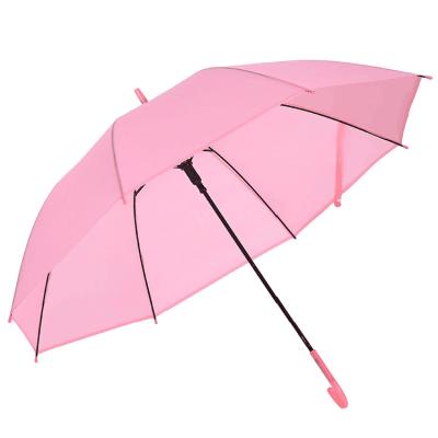 China Customized Wholesale Contemporary Logo Transparent Clear POE Umbrella for sale