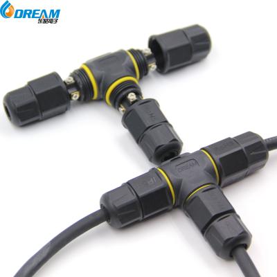 China M15 Conector à prova d'água IP68 Caixa de junção elétrica exterior para cabos de 2 pinos Certificação UL à venda