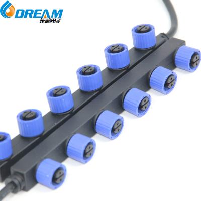 China F Tipo 1 Hombre a 2 3 4 Hembra Splitter de cabeza 2pin 1.0 Cuadrado Conector masculino femenino para automoción en venta