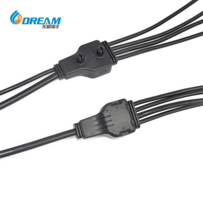 China High Quality Y Shape Waterproof LED Power Y Series Connector Power Cord for sale