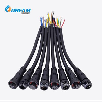 China IP67 Waterproof Cable  250V 5A M16 5 Wire Waterproof Cable Connector for sale