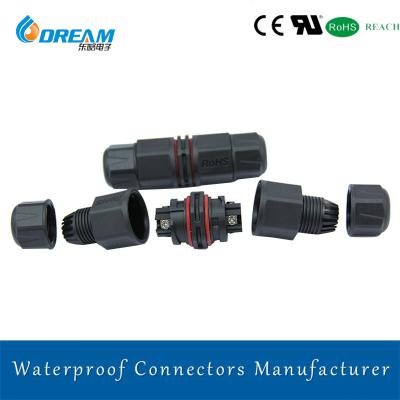 China Logotipo personalizado Ip68 Conector impermeable de 3 pines Conector de cable eléctrico de 5 pines Bloque de terminal impermeable en venta