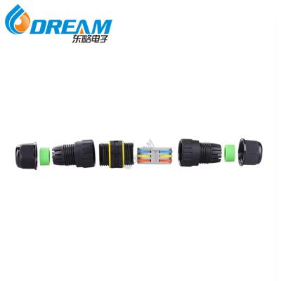 Chine Boîte de jonction extérieure imperméable à l'eau IP68 3 voies ligne M25 câble connecteur fil de portée 6-11mm boîte de protection contre la puissance à vendre